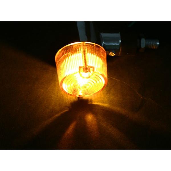 丸型 ミニメッキウィンカーオレンジ クリア モンキー KSR 2個 CB400SF