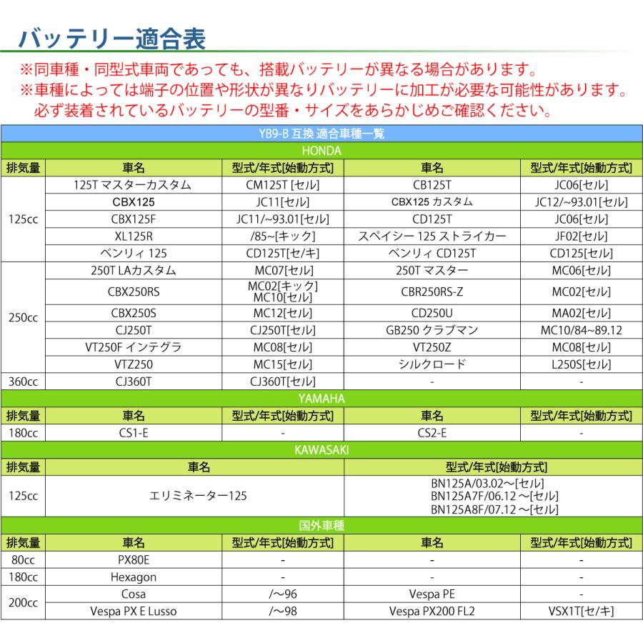 ORCA BATTERY バイクバッテリー OB9-B ORCA BATTERY 液入り充電済