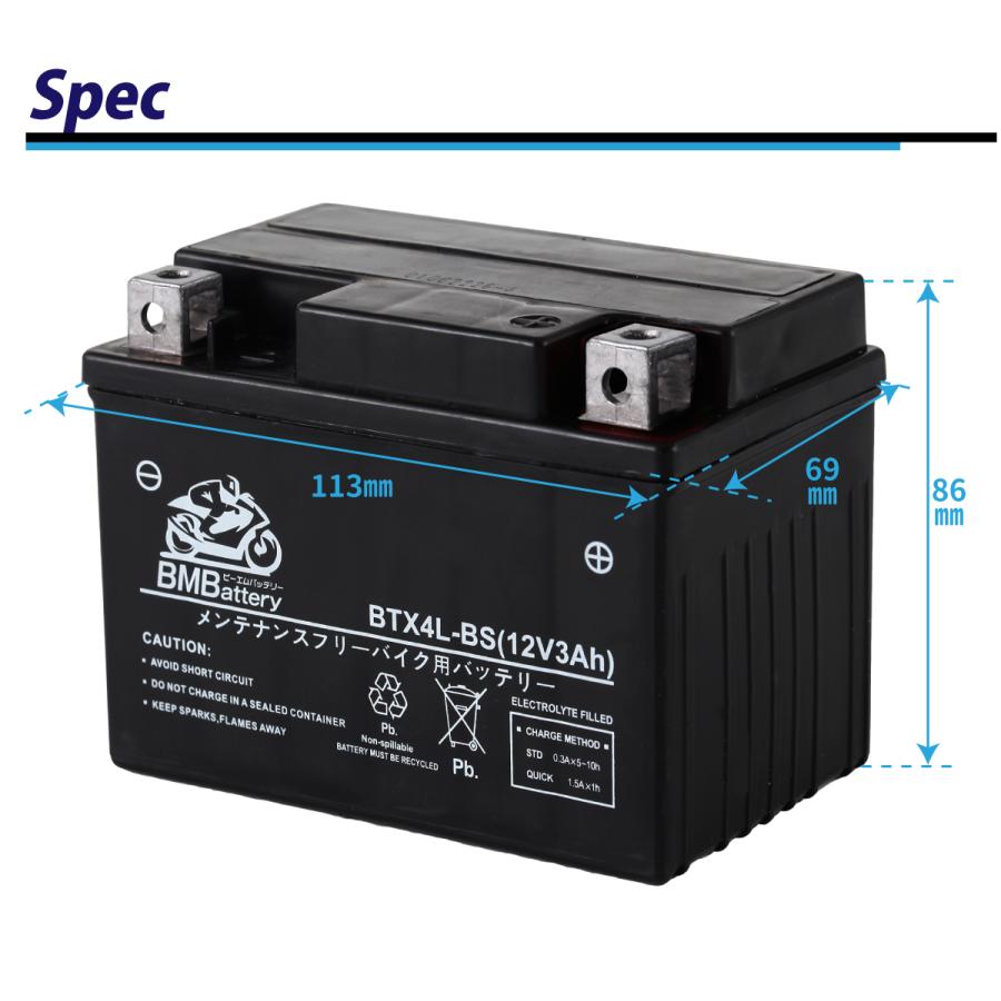 訳あり　YTX4L-BS　リチウムイオンバッテリー　カブ　JOG　 today バイクバッテリー YTX4LBS YUASA ユアサ YTX4L-BS互換 CTX4L-BS