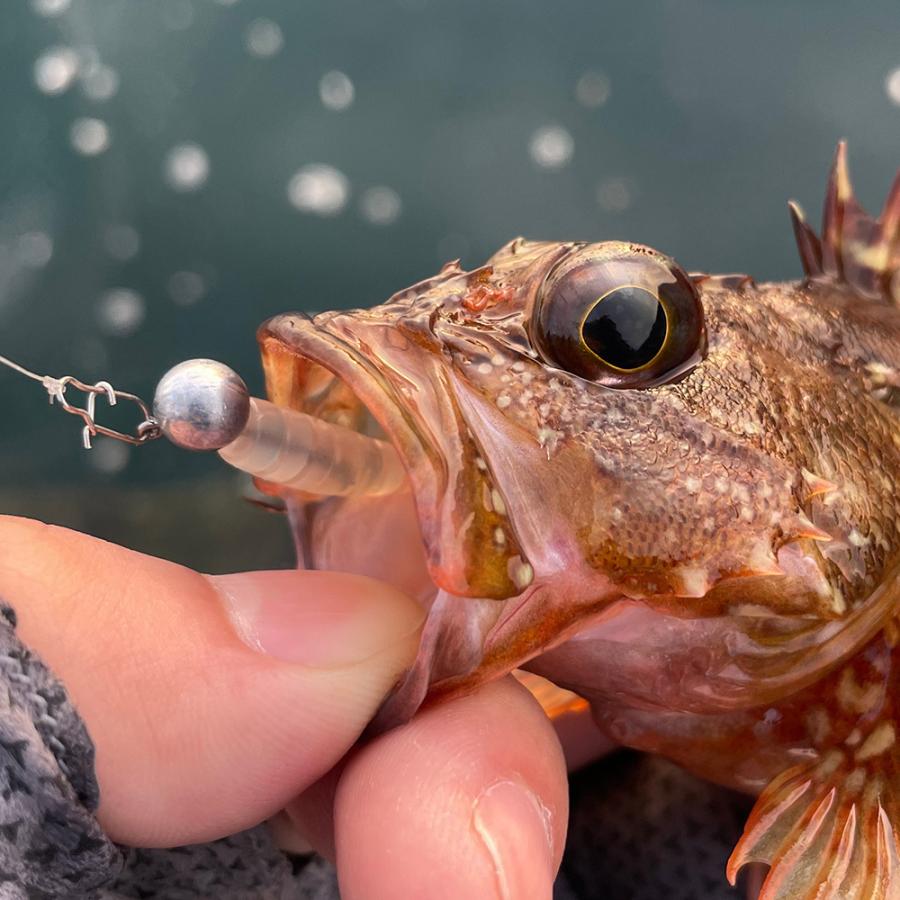 バーブレスお試しセット(ワーム20本・ジグヘッド15個・スナップ入り