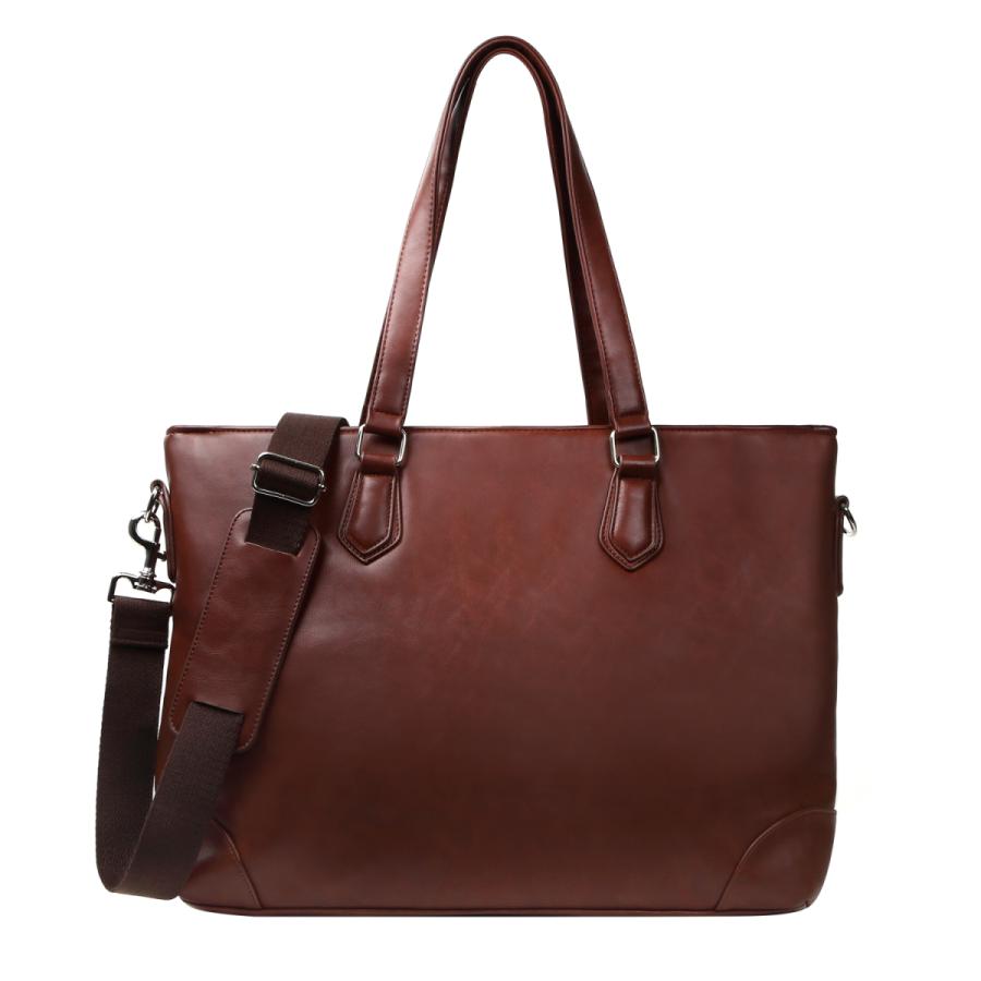 トートバッグ メンズ ビジネスバッグ ビジネストートバッグ 自立 バック 鞄 大容量 半額セール 送料無料 2way ショルダーバッグ 通勤 就活 |  | 02