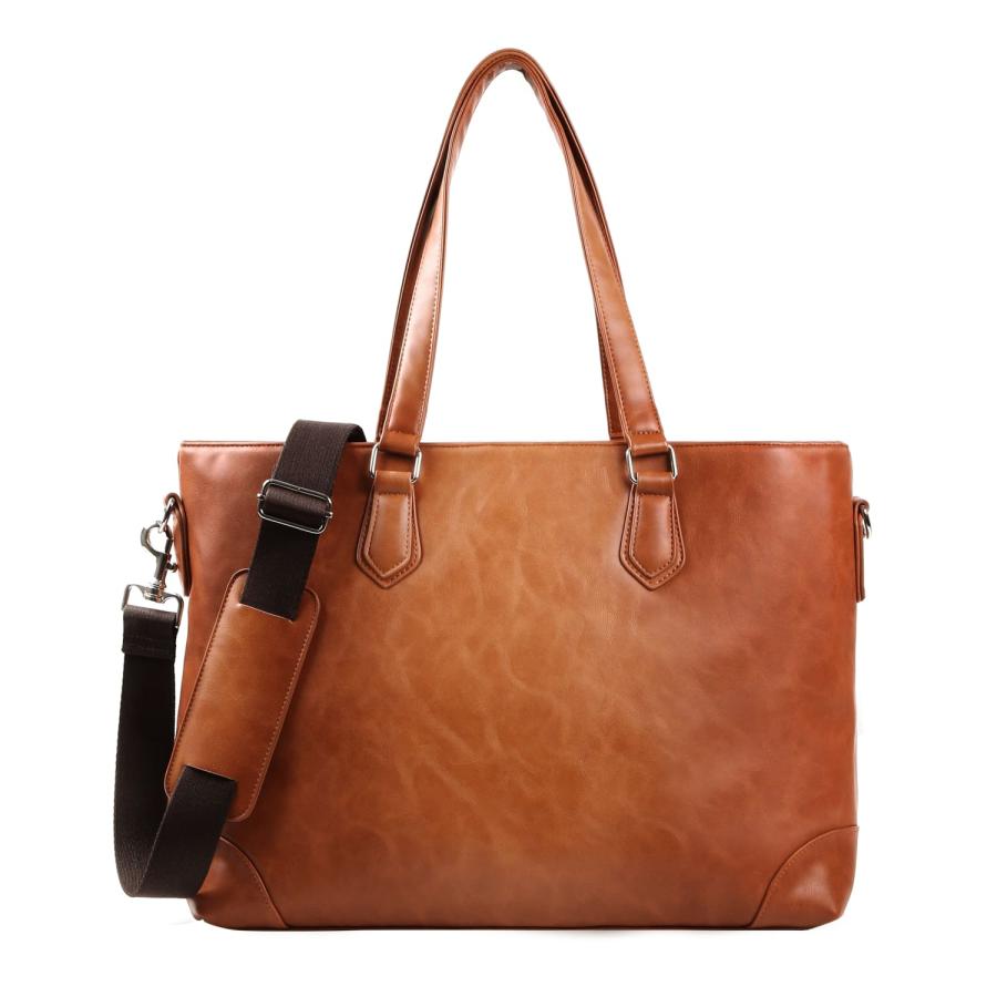 トートバッグ メンズ ビジネスバッグ ビジネストートバッグ 自立 バック 鞄 大容量 半額セール 送料無料 2way ショルダーバッグ 通勤 就活 |  | 16