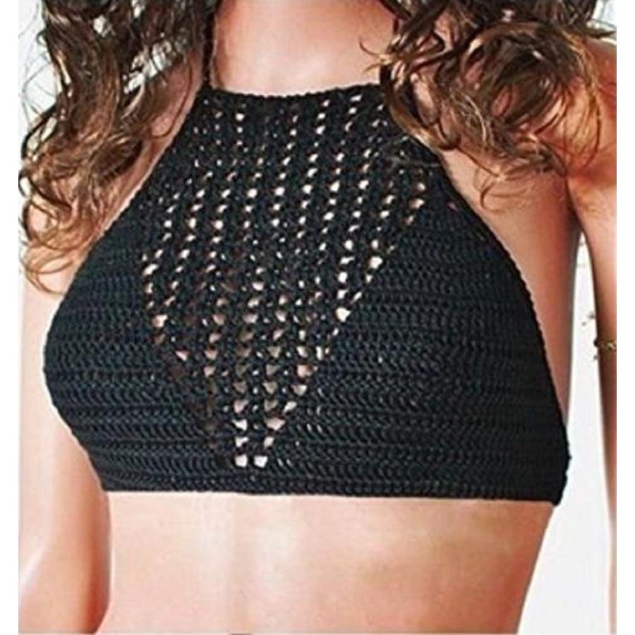 [Seap] 水着 レディース 体型カバー ニット バンドゥ ビキニ チューブトップ |  | 01