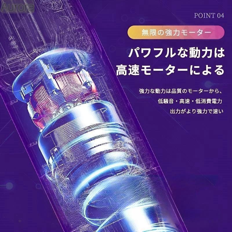 新発売 掃除機 コードレス 軽量 小型 強力 99999Rpa 最高性能