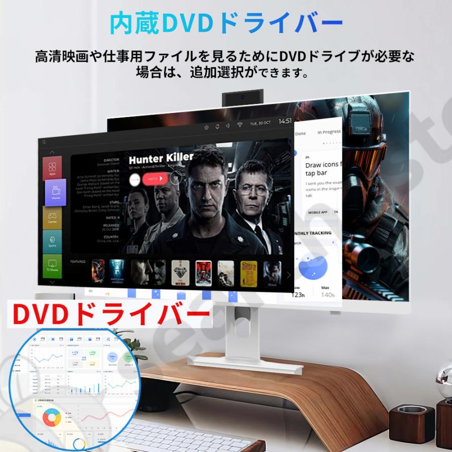 デスクトップパソコン 一体型PC office付き Windows11 デスクトップPC