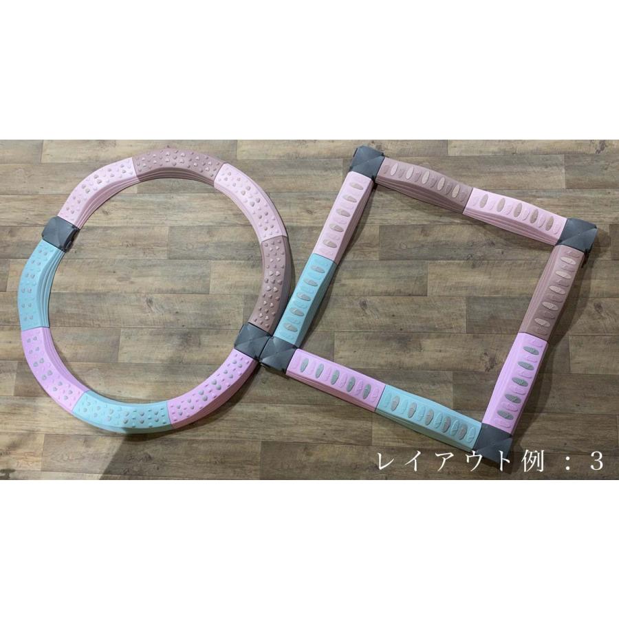 yu-na(送料1450円込) 【未使用】22ピース バランス平均台 yu-na様専用(込) 【未使用】22ピース バランス平均台