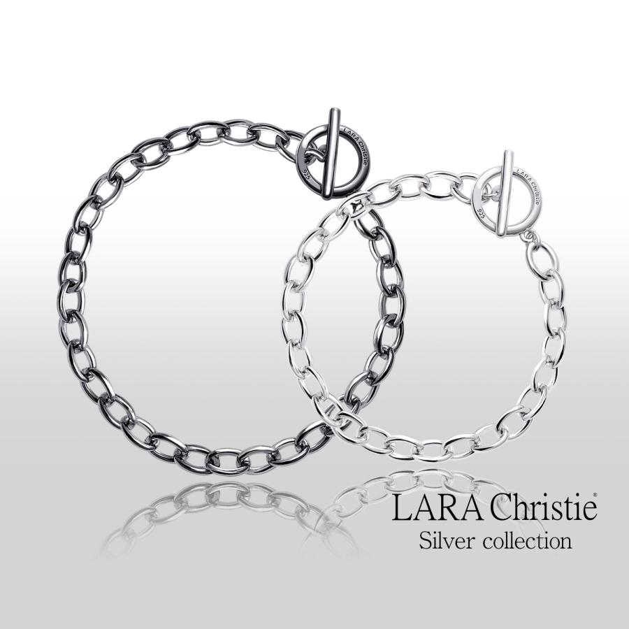 コミコミサービスシルバーブレスレット シルバーチェーン LARA Christie（ララクリスティー） ペア チェーンブレスレット