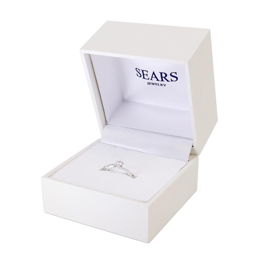 Sears シルバーリング キュービックジルコニア プロポーズ 婚約 Sears シルバーリング キュービックジルコニア プロポーズ 婚約