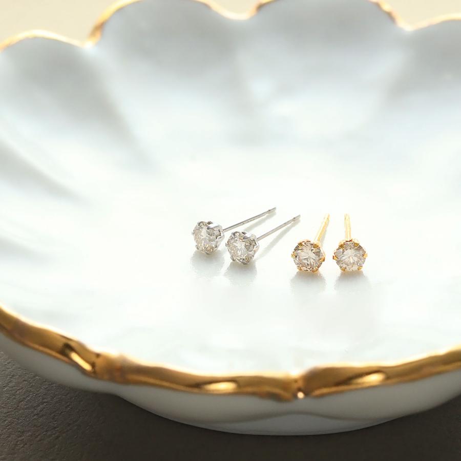 LARA Christie（ララクリスティー） ピアス 18金 レディース ダイヤ