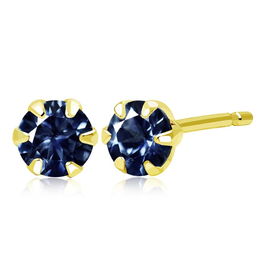 LARA Christie ピアス 18金 レディース サファイア 計0.3ct プラチナ 
