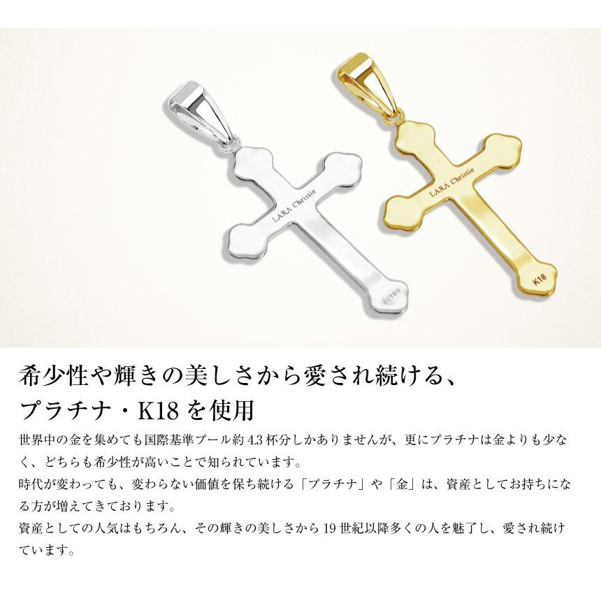 LARA Christie ネックレストップ ペンダントトップ クロス