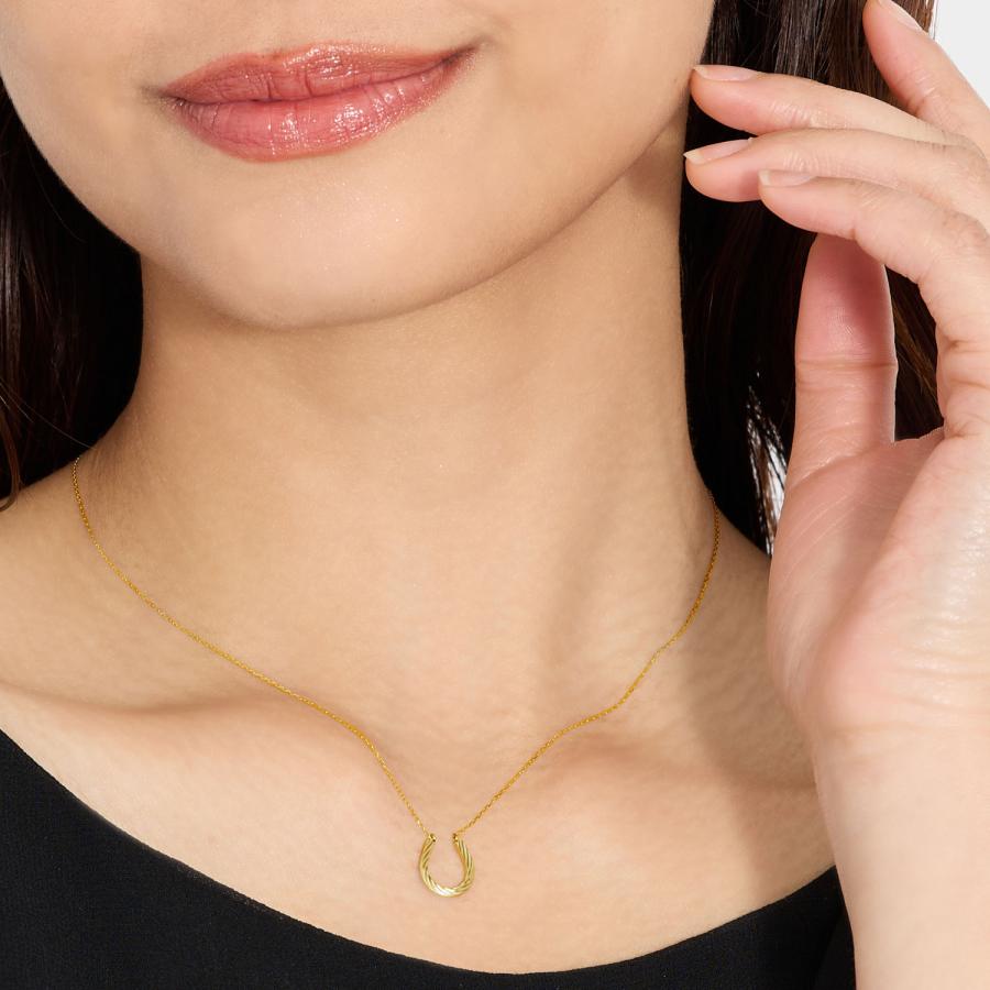イエローゴールド18kネックレス 18金 メンズ ネックレス 18k イエローゴールド「Libera Baby Vetta