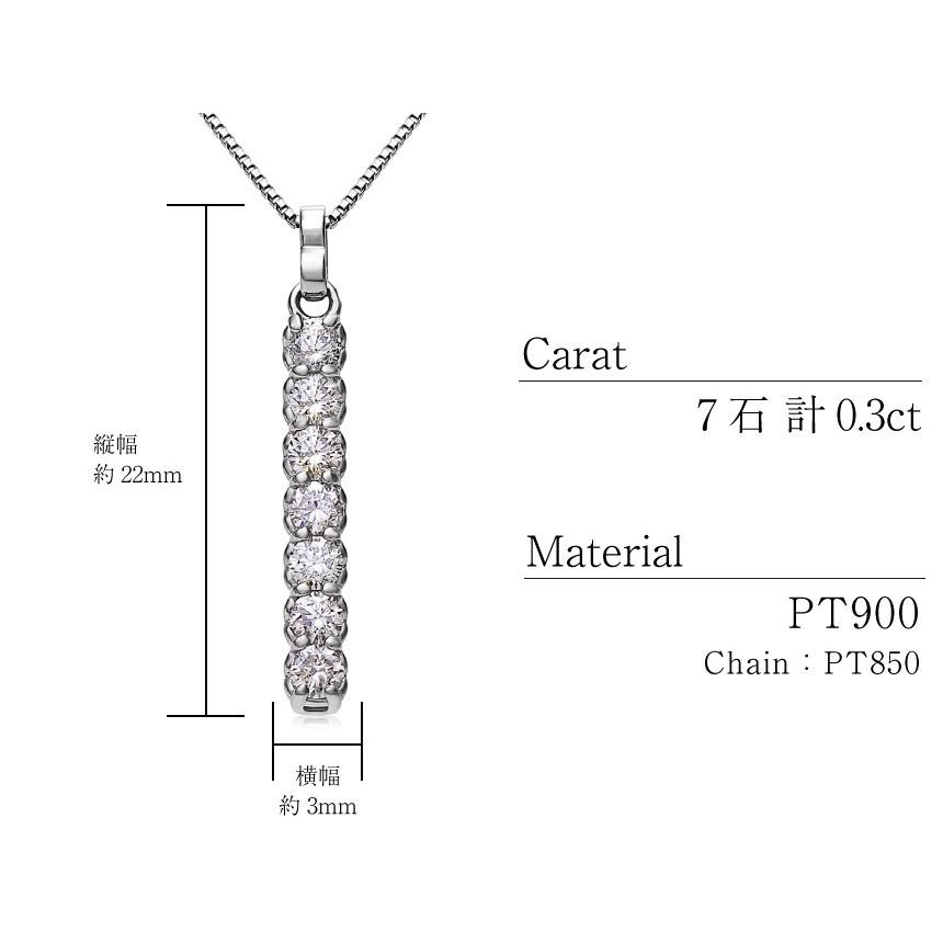 ネックレス レディース プラチナ ダイヤモンド PT900  LPUC ララクリスティーの画像