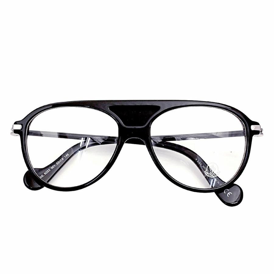 最適な材料 モンクレール 伊達めがね クリスマスプレゼント Ml5033 001 55 メガネフレーム Moncler メガネ モンクレール Moncler メンズ 財布 帽子 ファッション小物