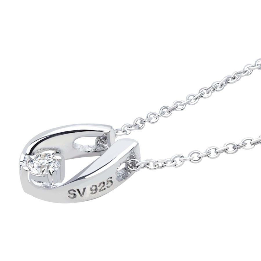 ペアネックレス ホースシュー 馬蹄 ネックレス ペア 記念日 誕生日プレゼント カップル シルバー925 ララクリスティー レディース メンズ LSC | LARA Christie | 14