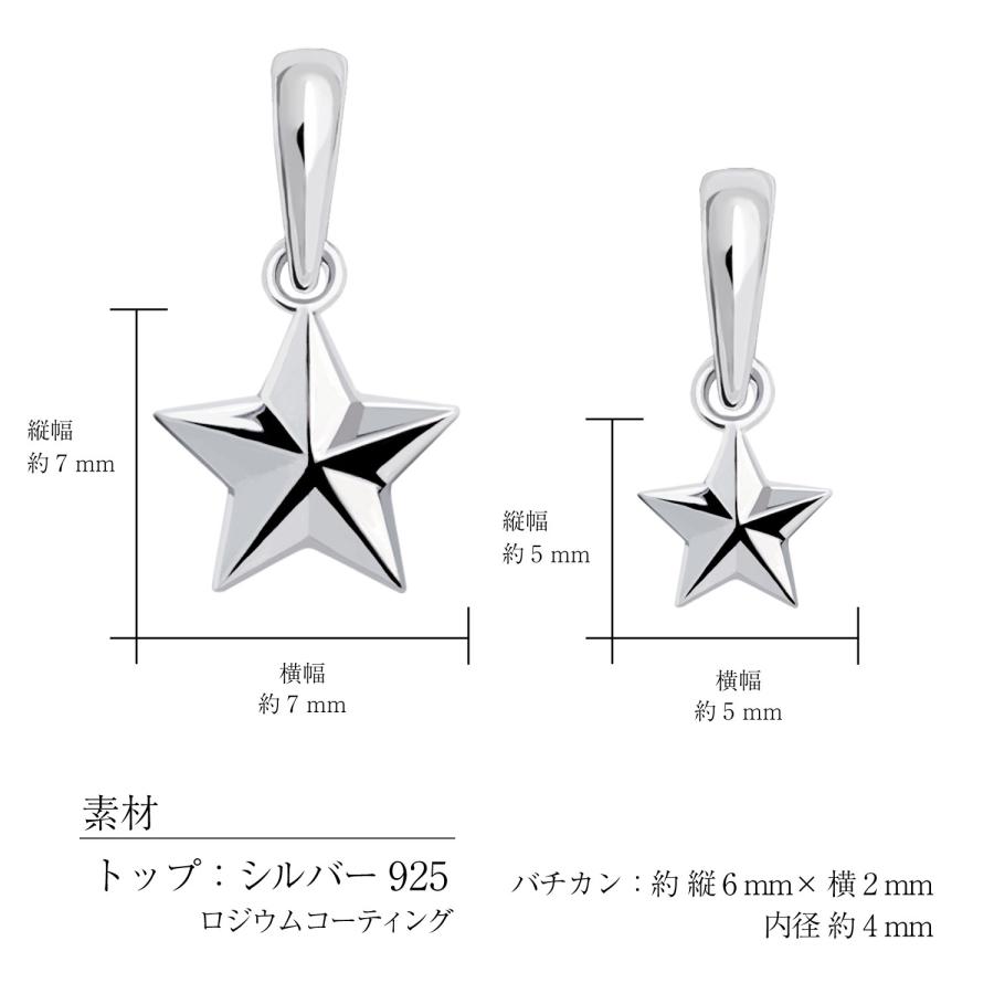 チャーム ステラ 星 レディース メンズ sv925 シルバー ペンダントトップ ネックレス スター LSC ララクリスティー | LARA Christie | 17