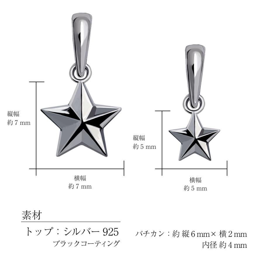 チャーム ステラ 星 レディース メンズ sv925 シルバー ペンダントトップ ネックレス スター LSC ララクリスティー | LARA Christie | 18