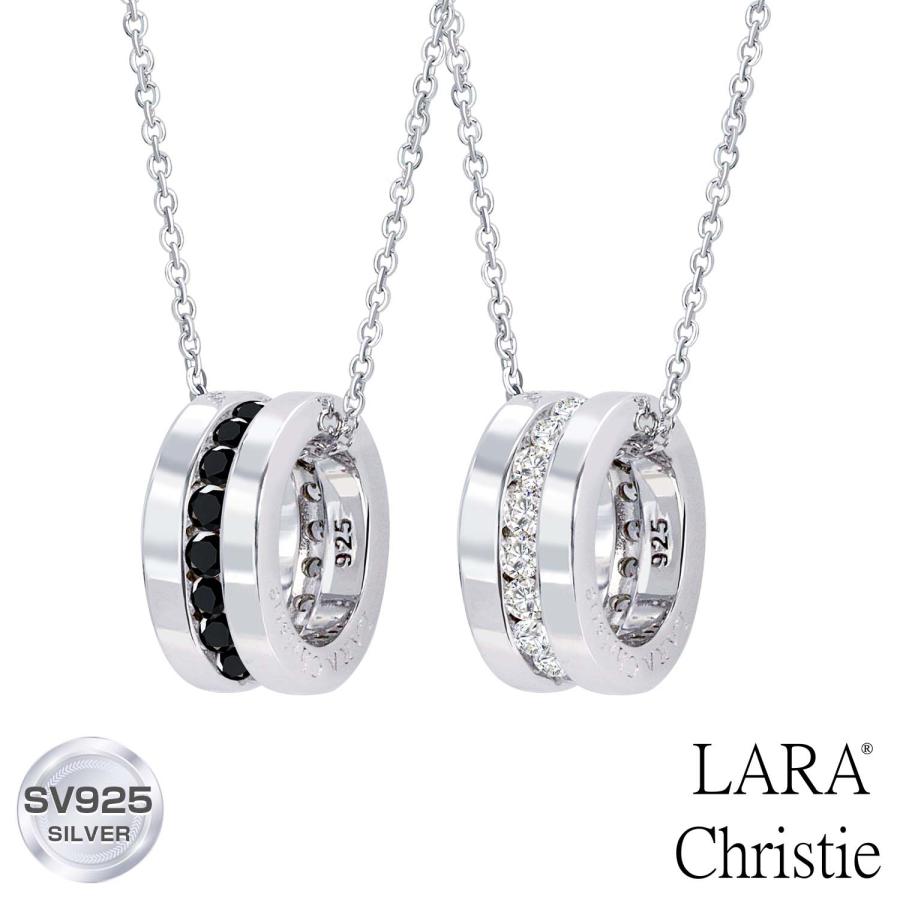 LARA Christie ネックレス ペア シルバー ペアネックレス LARA Christie ネックレス ペア シルバー ペアネックレス