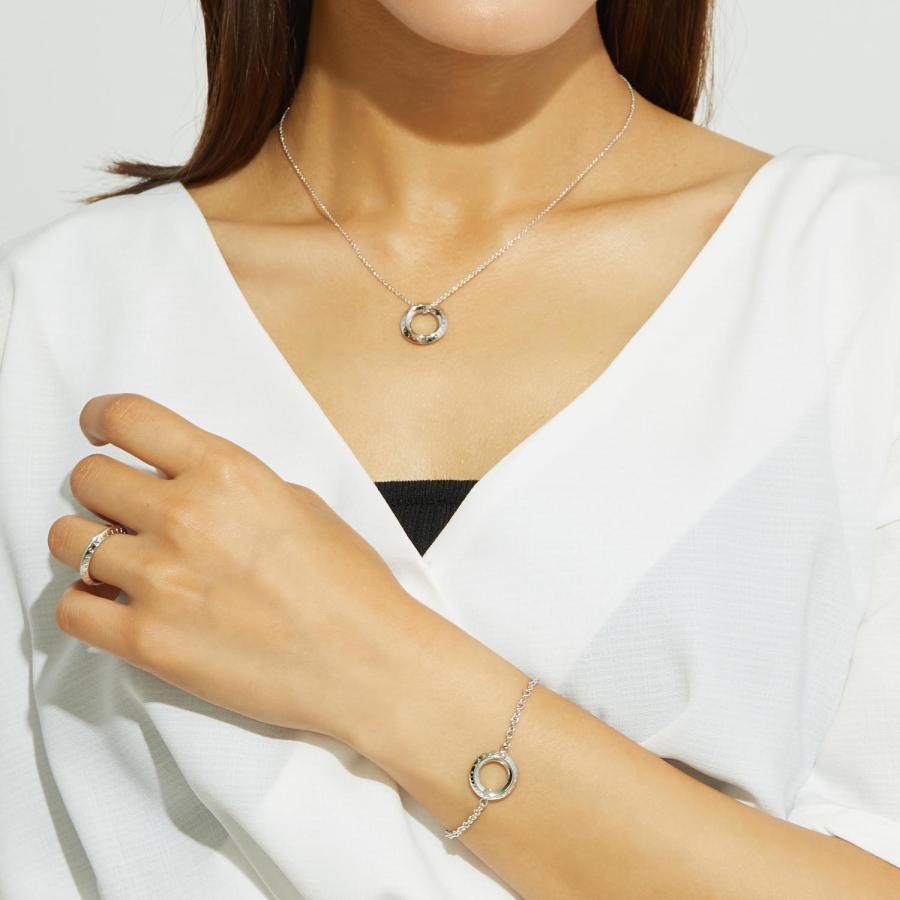 LARA Christie ネックレス レディース シンプル シルバー LARA Christie ネックレス レディース シンプル シルバー
