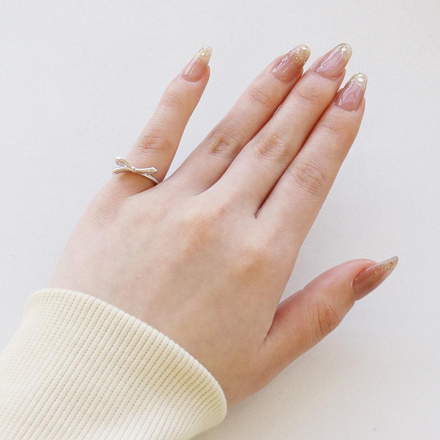 Rat Betty シルバーリング オリジナルポーチ付き ピンキーリング Rat Betty - 「Nose And Lippy Ring」リング | corne/コルネ Rat Betty