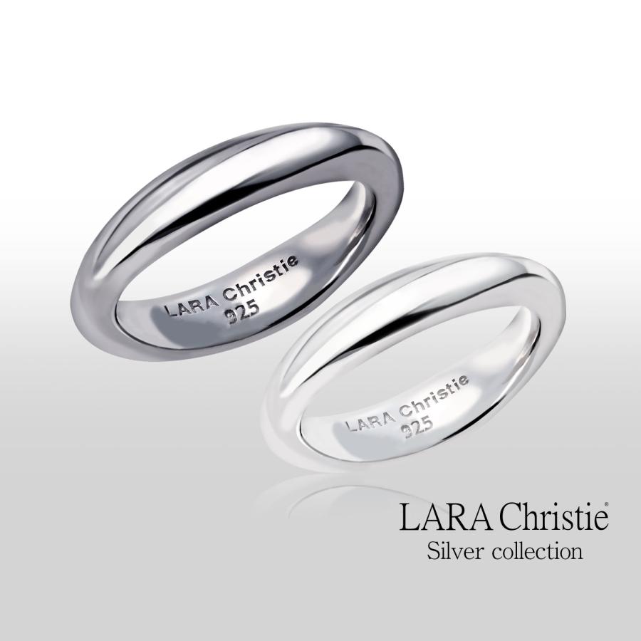 ペアリング カップル ペア 指輪 レディース メンズ シルバー リップル おしゃれ シンプル ブランド LSC ララクリスティー | LARA Christie | 06