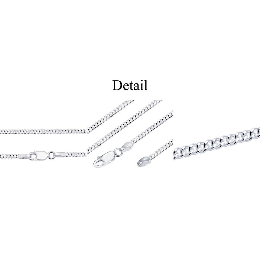Sears シアーズ シルバーチェーン 喜平 キヘイ 幅 2mm 長さ 40/45/50