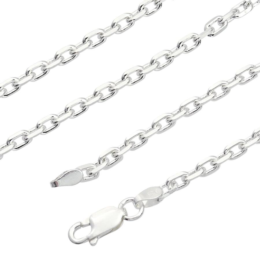 アズキチェーン　シルバー925 40㌢ シルバーチェーン ネックレス チェーン アズキチェーン 1.0mm 40cm