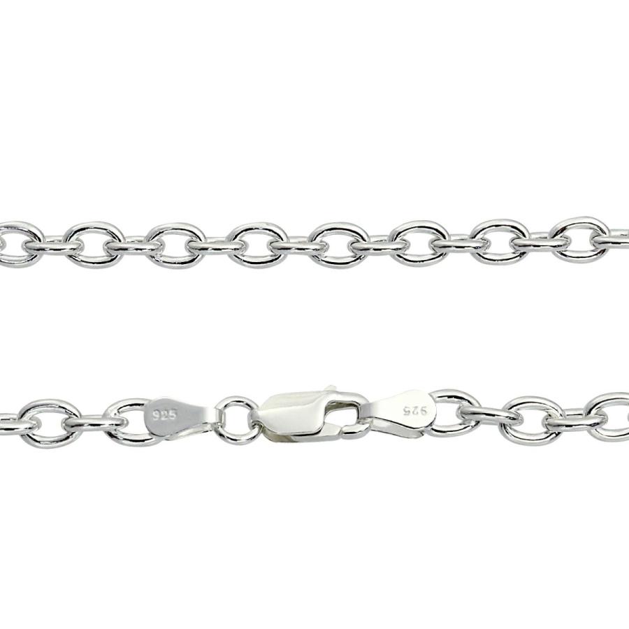 Sears（シアーズ） シルバーチェーン あずき アズキ 幅4.5mm 長さ 40