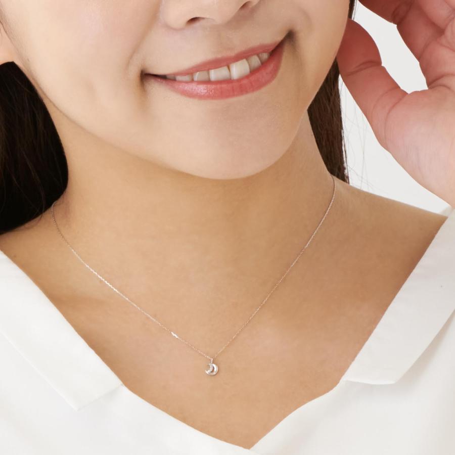 Sears（シアーズ） ネックレス レディース 10金 ダイヤモンド ダイヤ