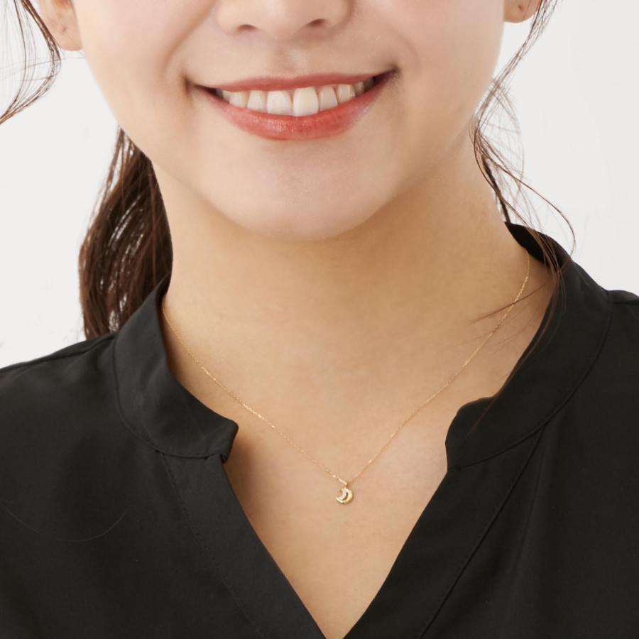 Sears ネックレス レディース 10金 ダイヤモンド ダイヤ K10