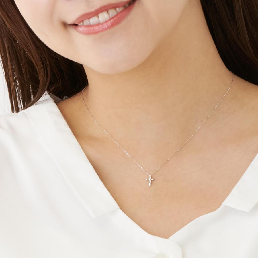 Sears（シアーズ） ネックレス レディース 10金 ダイヤモンド ダイヤ