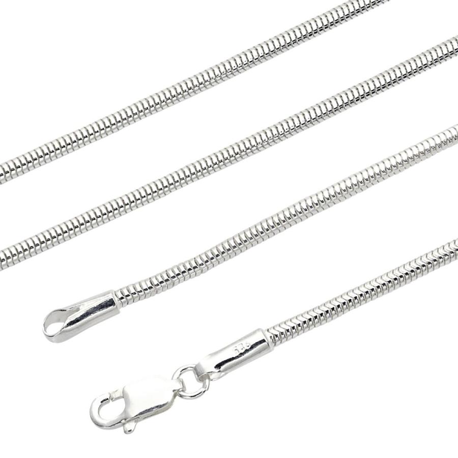 Sears（シアーズ） シルバーチェーン スネーク 幅2.0mm 長さ 40/45/50