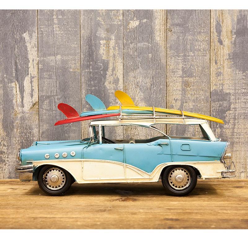 ブリキのサーフボードカー レトロヴィンテージカーオブジェ ハワイアン雑貨 西海岸風インテリア 0910e 1429 Seashells Zakka 通販 Yahoo ショッピング