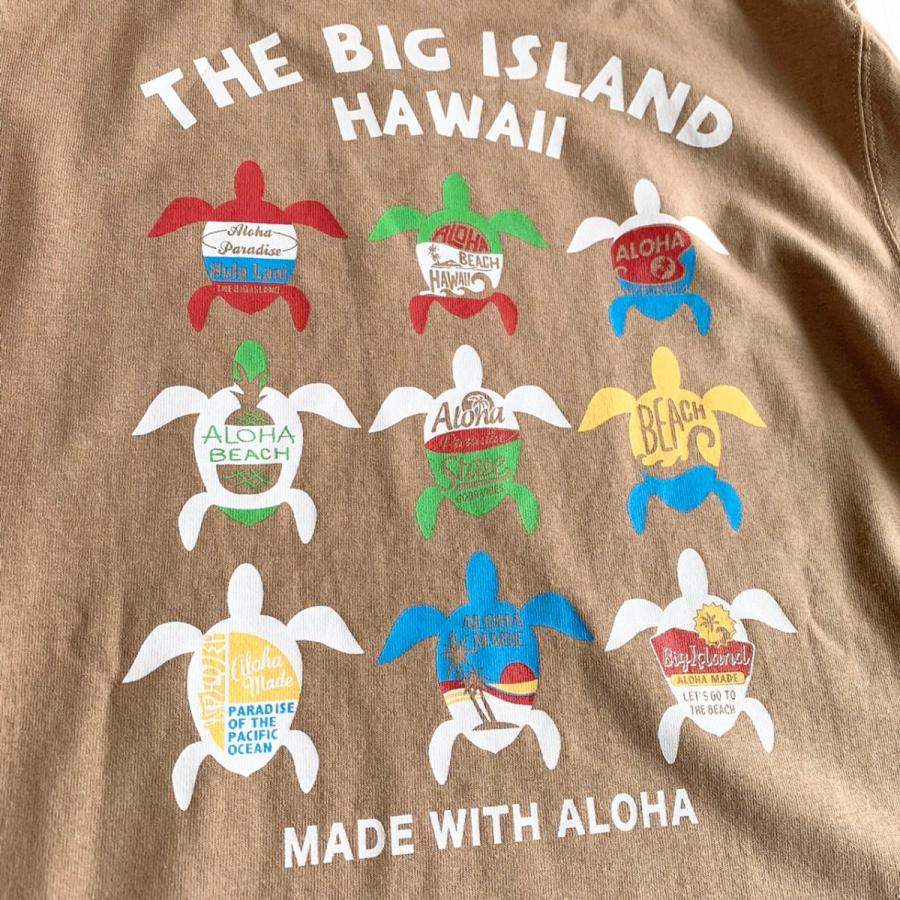 ハワイアンデザインロンt ホヌのイラストデザイン 長袖tシャツ おしゃれな海亀 カットソー メンズ レディース ユニセックス 2lt065 Seashells Zakka 通販 Yahoo ショッピング