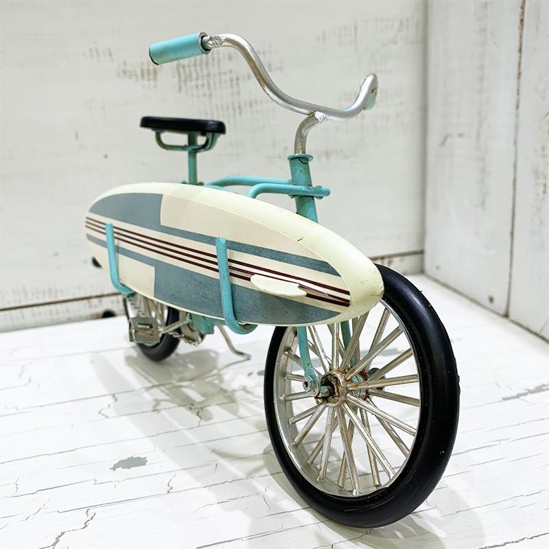 ビーチバイク サーフボード付き 波乗り自転車 ブリキちゃり おしゃれなハワイアン雑貨 カリフォルニアスタイル サーファー Seashells Zakka 通販 Yahoo ショッピング