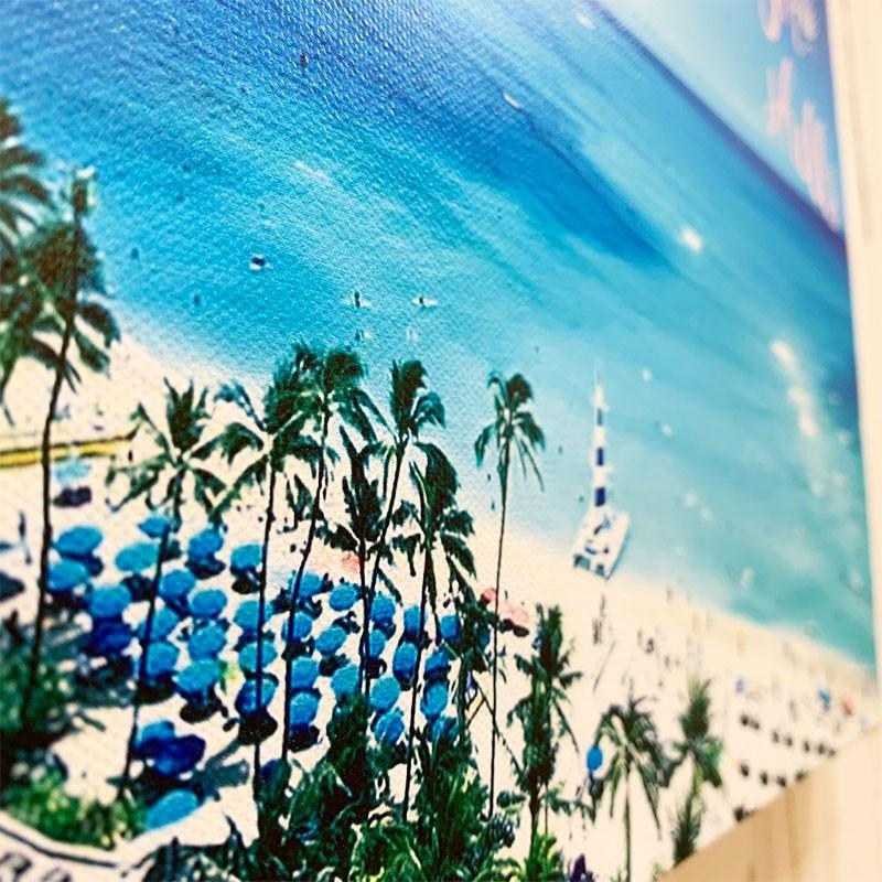 海の景色フォトキャンバス ワイキキ ハワイアンデザイン ビーチ 砂浜 おしゃれな写真 F3waiki Seashells Zakka 通販 Yahoo ショッピング
