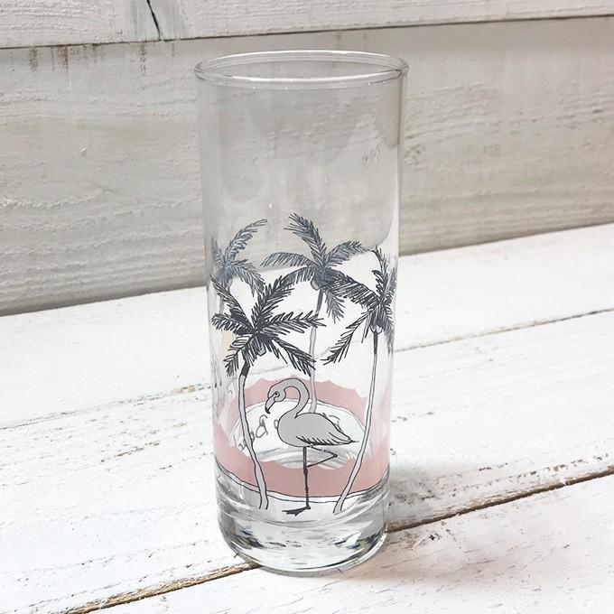 かわいいフラミンゴのおしゃれガラスタンブラー セット ペア カクテルグラス Ki 9681 Seashells Zakka 通販 Yahoo ショッピング