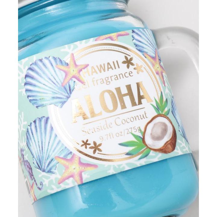 ハワイアンフレグランスジェル おしゃれな入れ物 かわいいインテリア芳香剤 南国の香り ココナッツ プルメリア ムスク Se1102 Fg Seashells Zakka 通販 Yahoo ショッピング