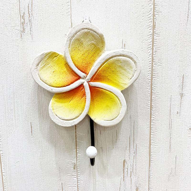 ウッドプルメリアフック 壁掛けフック おしゃれな木製ハワイアンデザイン Se1391 Seashells Zakka 通販 Yahoo ショッピング