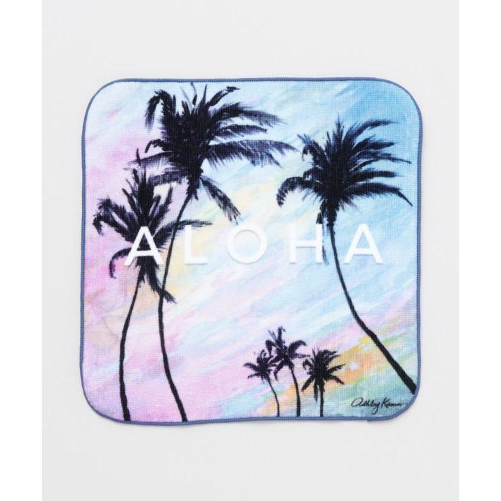 ハワイのアーティストデザインハンドタオル Ashley Kaaseのデザインタオル はんかちタオル かわいいイラスト ヤシの木 パイナップル プルメリア Trt 1253 Seashells Zakka 通販 Yahoo ショッピング