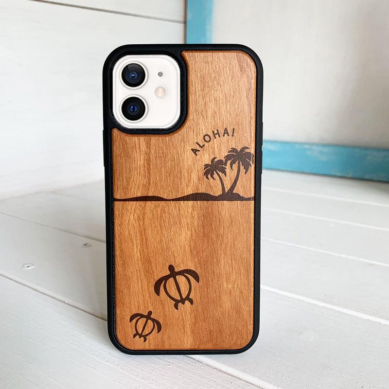 Iphoneウッドケース 衝撃吸収 木製 ハワイアンデザイン ホヌ ウミガメ 海亀 ヤシの木 Wp Aloparm Seashells Zakka 通販 Yahoo ショッピング