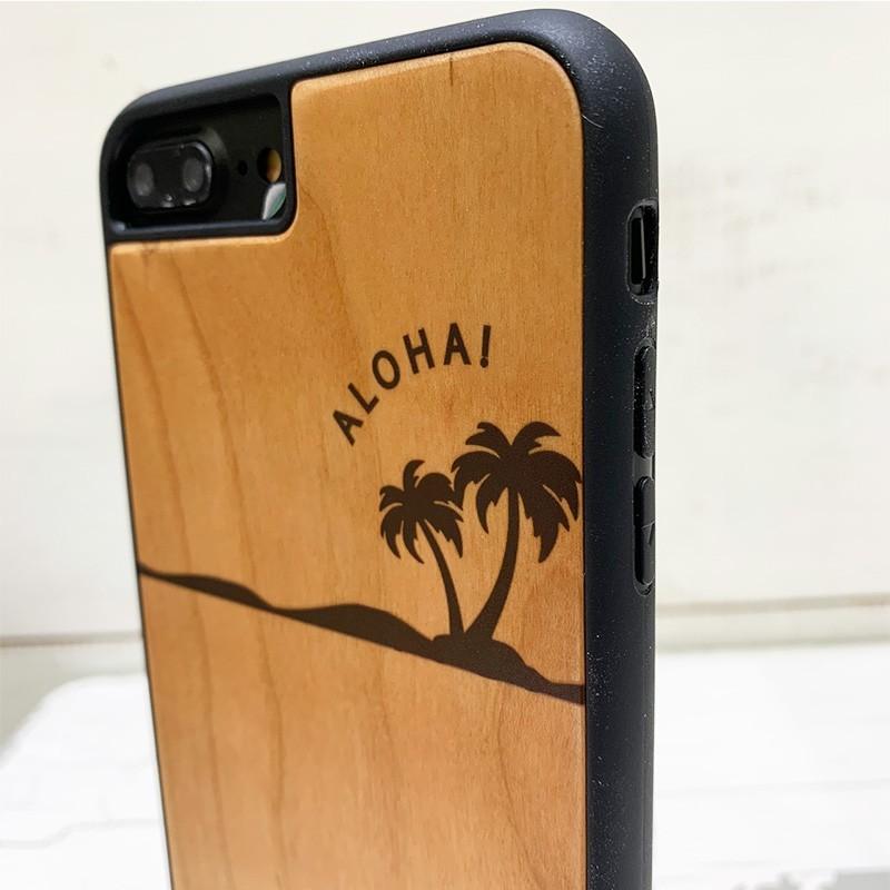 Iphoneウッドケース 衝撃吸収 木製 ハワイアンデザイン ホヌ ウミガメ 海亀 ヤシの木 Wp Aloparm Seashells Zakka 通販 Yahoo ショッピング