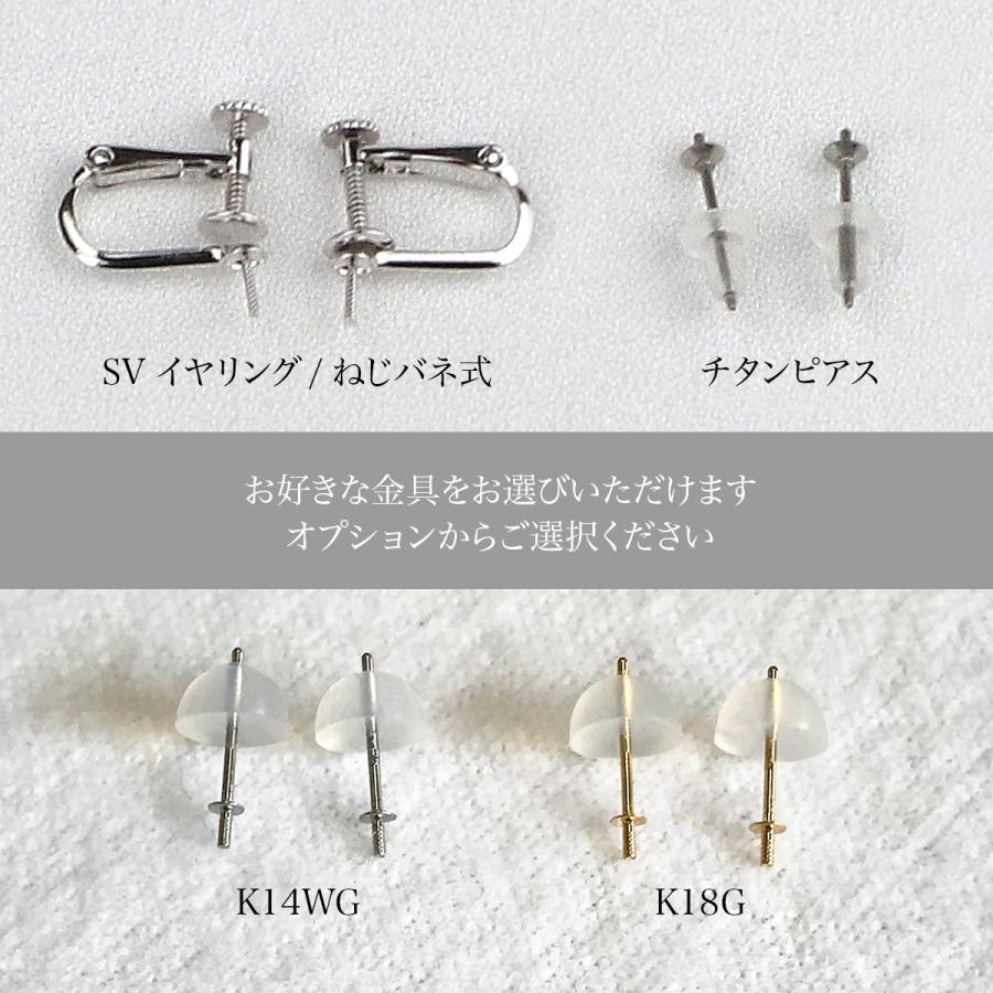 Seashore 宇和島あこや真珠 真珠 黒真珠 ピアス イヤリング レディース 