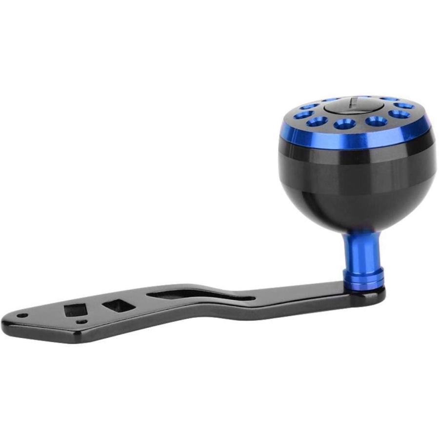 リールハンドルノブ5 8mm取り付け穴取り付けが簡単釣りリールロッカー素材金属 釣り用 38mm Black And Red Leiqiang S 内祝い