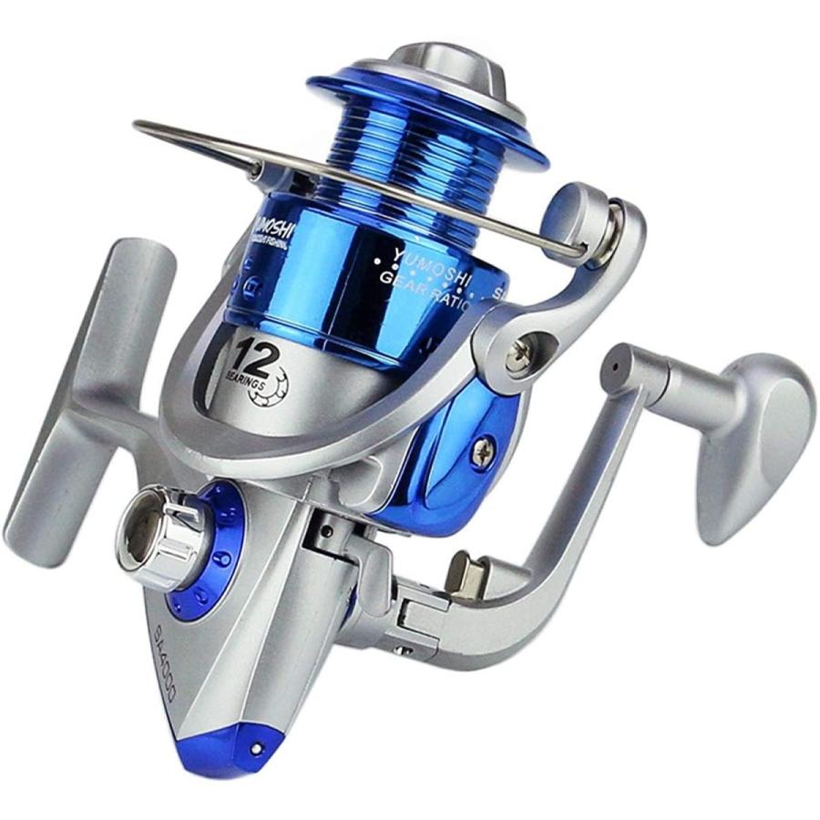 回転釣りリール スプールフィッシュスピニングリール5 5 1超ライト1000 7000シリーズスピニングホイールタイプシーロックルアー釣り鯉釣りホ 国際ブランド