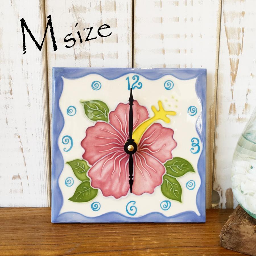 ハワイアン 雑貨 タイル 時計 掛時計 ハイビスカス Banana Patch Studio Bp Tileclock M 019 Sea Sky 通販 Yahoo ショッピング