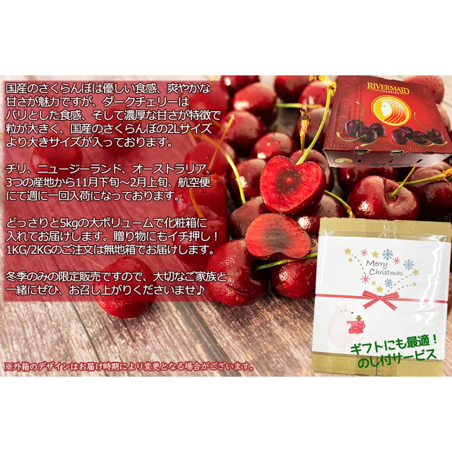 ダークチェリー 約1kg 大粒限定 ニュージーランド産 空輸 高品質 ダークチェリー 約1kg 大粒限定 ニュージーランド産 空輸 高品質