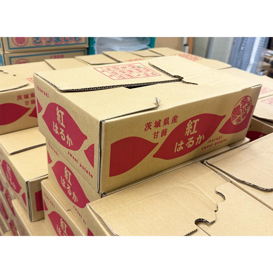 さつまいも 紅はるか 紅まさり 10kg 産地箱 S〜2L 秀品｜茨城 千葉県産