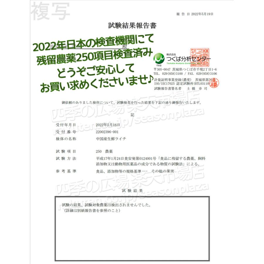 生グリーンライチ 約4kg 箱 妃子笑 140玉前後 中国産 厳選フルーツ 新鮮フレッシュライチ みずみずしい レイシ 茘枝 父の日 御中元 夏ギフト＜国内検品＞｜season-plaza｜08