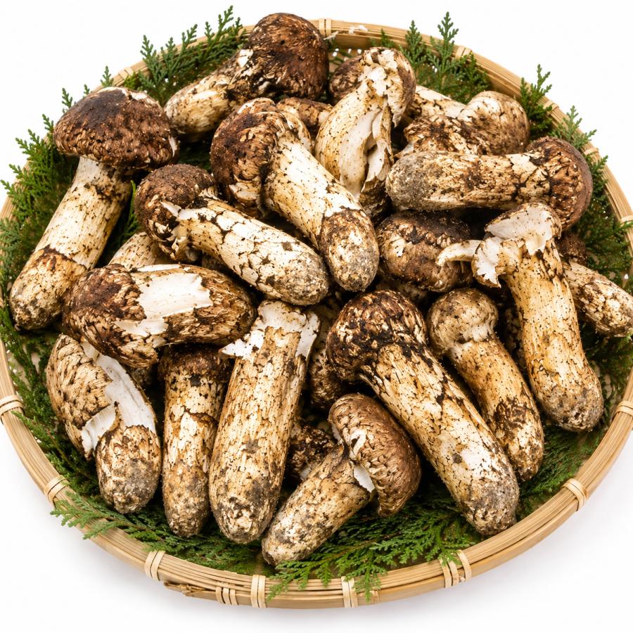生松茸 訳あり 約500g 箱 ＜開き方・大きさおまかせ＞ 中国雲南産 天然